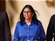 Delcy Rodríguez llama a alcanzar acuerdos con la oposición para lograr la paz en Venezuela