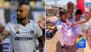 Ya van en camino: El gesto de Arturo Vidal con niños afectados por los incendios en Lirquén