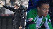 Real Betis de Manuel Pellegrini perdió ante Alavés en la Liga y su estrella Antony protagonizó momento de furia