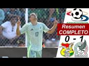 Resumen extendido: Bolivia vs. México (0-1) por amistoso internacional