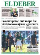 Portadas de los periódicos de Bolivia del lunes 26 enero del 2026