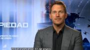 Chris Pratt protagoniza “Sin piedad”: “No imaginaba un futuro donde la IA podía ser tan disruptiva”, dijo a Subrayado