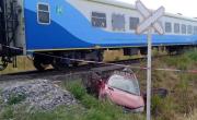 Accidente fatal en Mar del Plata: murió un joven luego de que un tren arrollara a un auto en la Ruta 2