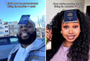 Tendencia inusual: Muchos estadounidenses se estan pegando el pasaporte en la frente en videos