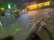 Más de 200 milímetros de lluvia: evacuados y alerta en Concepción por la crecida de los ríos