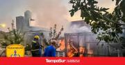 Sofocan un incendio en el invernadero de Puerto Deseado