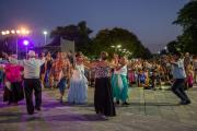 La Peña de las Reinas llega a Plaza Independencia con música, danza y tradición