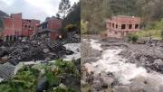 La Paz: Intensa lluvia provoca el desborde de un río y afecta nuevamente a Quime