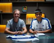 Nueva apuesta: Gimnasia presentó a Jeremías Langa, un refuerzo para la Reserva