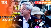 Kast defiende a sus ministras: Noticias 27 de enero