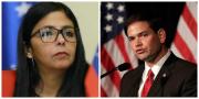 Marco Rubio amenaza con usar la fuerza si Delcy Rodríguez no coopera con EEUU