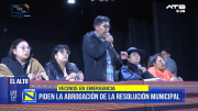 Vecinos y concejales de El Alto proponen revertir alza de pasajes y fijar nuevas tarifas