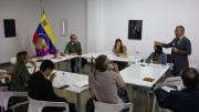 Equipo del Programa por la Paz y Convivencia Democrática sostuvo primera reunión de trabajo