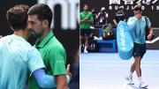 Drama en Australia: Musetti estaba dos sets arriba, pero se retira por lesión y Djokovic avanza a semis Mira las imágenes