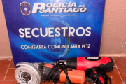 Operativo en barrio Salta Prolongación: la Policía recuperó herramientas sustraídas