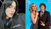 La irónica reacción de Lali Espósito a la presentación de Javier Milei y Fátima Florez