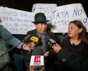 “Tata” Quispe advierte al presidente del TSE: “Te voy a ver en Chonchocoro”