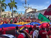 De São Paulo a Caracas, reclaman por la libertad del presidente Maduro