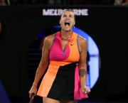 El curioso punto que perdió Aryna Sabalenka por gritar “demasiado” en las semifinales del Abierto de Australia
