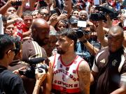 Locura en Brasil: una multitud recibió a Lucas Paquetá en su regreso a Flamengo, que lo fichó por 50 millones de dólares