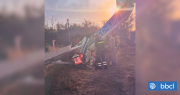 Avioneta capota en parcela colindante a aeródromo de Curacaví: reportan un lesionado
