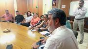 Director ejecutivo del SLEP Los Cerezos se reunió con gremios de educación