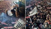 Huancayo blanquiazul: así fue el banderazo de los hinchas de Alianza Lima previo al inicio del Torneo Apertura