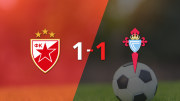 Europa League: Estrella Roja logró un agónico empate ante Celta