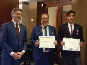 Francia distingue a David Pérez Hidalgo y Fernando Barrientos con el título de Caballero de las Artes y las Letras