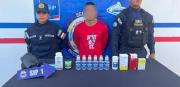 Policía de Maracaibo aprehende a ciudadano por hurto de medicamentos en Maraplus