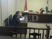 Mujer sindicada de ser socia de juez investigado por narcotráfico comparece ante la justicia