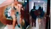 Trío de policías en hotel alojamiento: detienen a la propia esposa