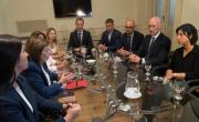 Bullrich recibió a los familiares de Jeremías Monzón