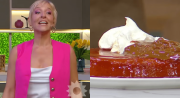 El postre perfecto: el budín de pan que cautivó a todos en el ciclo de Jimena Monteverde