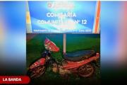 Recuperan una motocicleta robada tras ser abandonada frente a una vivienda