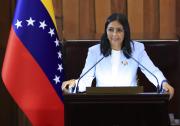 Delcy Rodríguez propone una ley de amnistía general para presos políticos en Venezuela