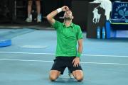 Australian Open: Djokovic le ganó a Sinner en cinco sets y definirá el título con Alcaraz