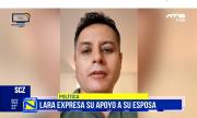 Vicepresidente Edmand Lara apoya a su esposa tras descompensación y denuncia acoso político