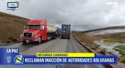 Transportistas de La Paz anuncian cierre de frontera con Perú por decomiso de camiones