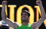 Alcaraz gana la semifinal más larga de la historia del Abierto de Australia