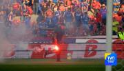 Reportan graves incidentes en partido Universidad de Chile vs. Audax Italiano
