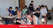 Alta participación en el Taller de Barbería