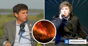 Gobernador de Buenos Aires acusa a Milei de abandonar la Patagonia durante incendios en Argentina