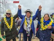 “Vamos a ganar la Gobernación”: Loza inicia campaña en Cochabamba