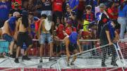 Universidad de Chile identificó a siete sujetos que participaron en los incidentes en el Estadio Nacional