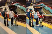 Bebés con oxígeno: la historia detrás del video viral en el metro de Quito