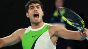 Alcaraz hace historia tras ganar el Abierto de Australia ante Djokovic: Es el tenista más joven en conquistar cuatro Grand Slam