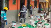 Alcaldía de La Paz logra 92% de avance en mantenimiento de escuelas, informa Alcoba