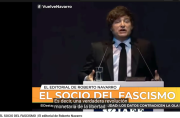 (VIDEO) Milei, el socio del fascismo