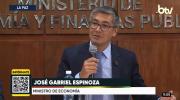 Ministro Espinoza reporta Bs 2.300 millones de superávit en enero tras levantamiento de subsidio a combustibles